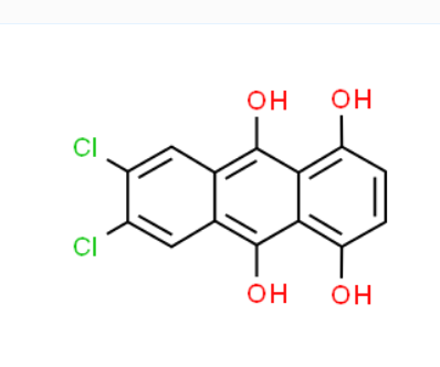 6,7-dichloroanthracene-1,4,9,10-tetrol,6,7-dichloroanthracene-1,4,9,10-tetrol