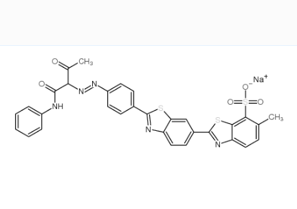 6-甲基-2'-[4-[[2-氧代-1-[(苯基氨基)羰基]丙基]偶氮]苯基][2,6'-联苯并噻唑]-7-磺酸钠,sodium 6-methyl-2'-[4-[[2-oxo-1-[(phenylamino)carbonyl]propyl]azo]phenyl][2,6'-bibenzothiazole]-7-sulphonate