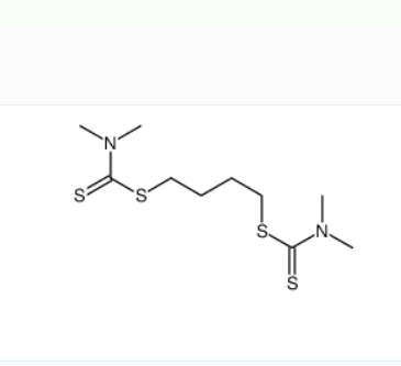 4-(二甲基硫代氨基甲酰硫基)丁基二甲基氨基二硫代甲酸酯,1,4-butanediyl bis(dimethyldithiocarbamate)