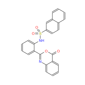 10128-55-9 N-[2-(4-氧代-4H-3,1-苯丙恶嗪-2-基)苯基]-2-萘磺酰胺
