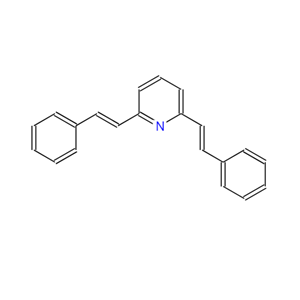 2,6-二(2-苯基乙烯基)吡啶,Pyridine,2,6-bis(2-phenylethenyl)-