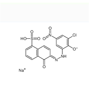 10132-98-6 6-[(3-氯-2-羟基-5-硝基苯基)偶氮]-5-羟基-1-萘磺酸单钠盐