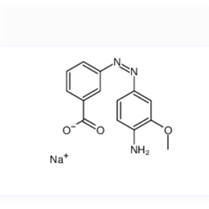 3-[(4-氨基-3-甲氧基苯基)偶氮]苯甲酸钠,sodium 3-[(4-amino-3-methoxyphenyl)azo]benzoate