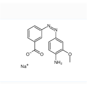 3-[(4-氨基-3-甲氧基苯基)偶氮]苯甲酸鈉,sodium 3-[(4-amino-3-methoxyphenyl)azo]benzoate