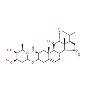 3-[(2,6-dideoxy-3β-O-methyl-lyxo-hexopyranos