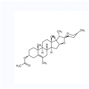 (25R)-6-甲基螺甾-5-烯-3beta-醇乙酸酯,6-METHYLDIOSGENIN ACETATE