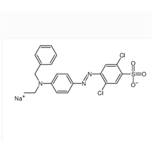 2,5-二氯-4-[4-(乙基-(苯基甲基)氨基)苯基]偶氮苯磺酸钠,sodium 4-[[4-[benzyl(ethyl)amino]phenyl]azo]-2,5-dichlorobenzenesulphonate