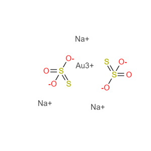 硫代硫酸金(1+)钠盐(2:1:3),gold trisodium bis(thiosulphate)