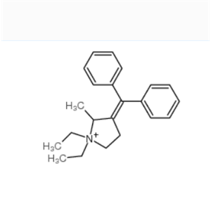 10236-81-4 3-[二(苯基)亚甲基]-1,1-二乙基-2-甲基吡咯烷-1-鎓