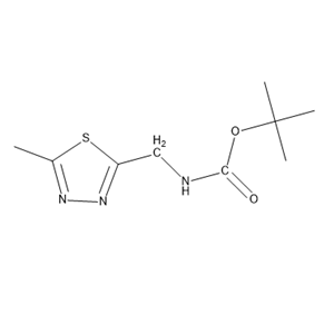 tert-butyl (5-methyl-1,3,4-thiadiazol-2-yl)methylcarbamate