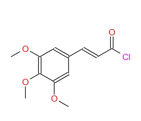 3,4,5-三甲氧基肉桂酰氯,3-(3,4,5-trimethoxyphenyl)acryloyl chloride