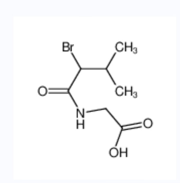 2-[(2-bromo-3-methylbutanoyl)amino]acetic acid,2-[(2-bromo-3-methylbutanoyl)amino]acetic acid