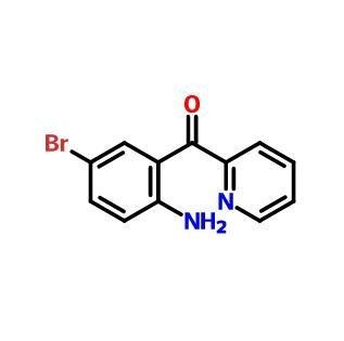 2-(2-氨基-5-溴-苯甲?；?吡啶,2-(2-AMINO-5-BROMOBENZOYL)