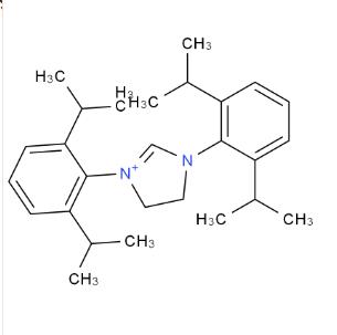 1,3-双(2,6-二异丙苯基)-4,5-二氢咪唑四氟硼酸盐,1,3-Bis(2,6-diisopropylphenyl)-4,5-dihydroimidazolium tetrafluoroborate