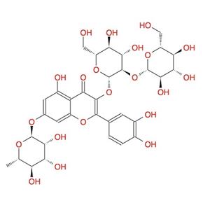 槲皮素-3-O-槐二糖-7-O-鼠李糖苷