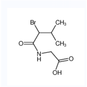 2-[(2-bromo-3-methylbutanoyl)amino]acetic acid	
