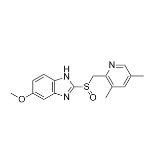 埃索美拉唑杂质B,2-[(RS)-[(3,5-dimethylpyridin-2-yl)methyl]sulfinyl]-5- methoxy-1H-benzimidazole