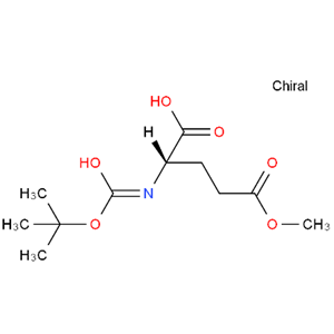 N-叔丁氧羰基-L-谷氨酸 5-甲酯,BOC-GLU(OME)-OH
