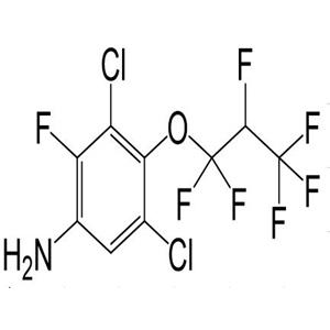 3,5-二氯 -2- 氟 -4-(1,1,2,3,3,3-六氟丙氧基)苯胺