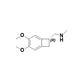 伊伐布雷定雜質(zhì)K,(R)-1-(3,4-dimethoxybicyclo[4.2.0]octa-1,3,5-trien-7-yl)-N-methylmethanamine