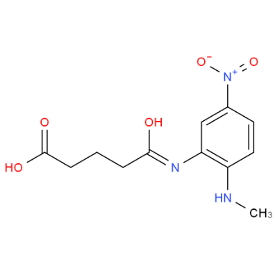 5-((2-(Methylamino)-5-nitrophenyl)amino)-5-oxopentanoic acid