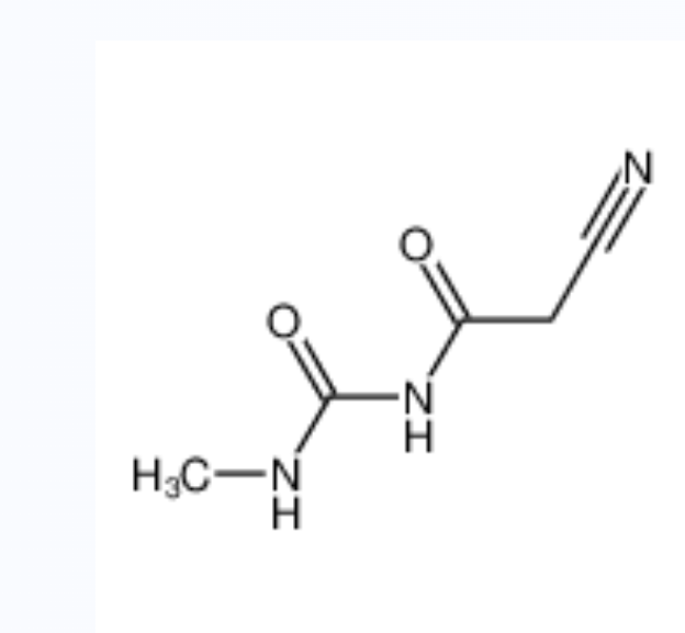 2-氰基-N-[(甲基氨基)羰基]乙酰胺,2-cyano-N-(methylcarbamoyl)acetamide