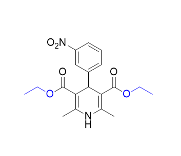 乐卡地平杂质09,diethyl 2,6-dimethyl-4-(3-nitrophenyl)-1,4-dihydropyridine-3,5-dicarboxylate