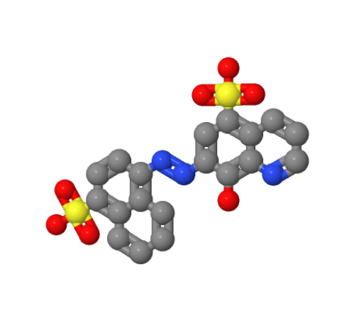 8-羟基-7-((4-磺酸基-1-萘)偶氮)喹啉-5-磺酸,8-Hydroxy-7-((4-sulfo-1-naphthyl)azo)quinoline-5-sulfonic acid