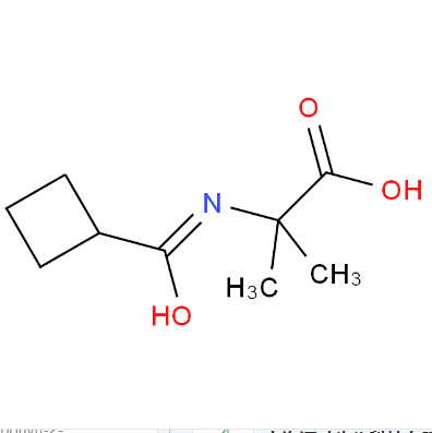 2-(环丁烷甲酰氨基)-2-甲基丙酸,N-(Cyclobutylcarbonyl)-2-methylalanine