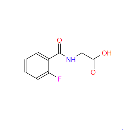 2-[(2-氟苯基)羰基氨基]乙酸,2-(2-Fluorobenzamido)acetic acid