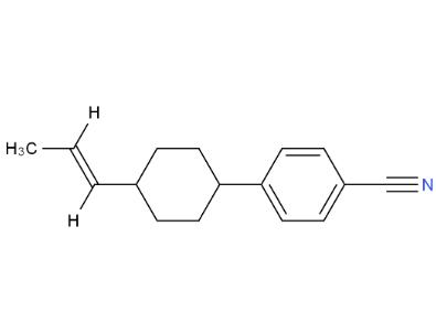 反式-4-[4-[1-(E)-丙烯基]环己基]苄腈,trans-4-[4-[1-(E)-Propenyl]cyclohexyl]benzonitrile
