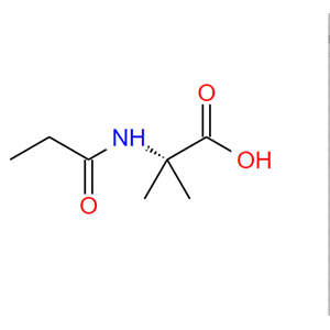 2-甲基-2-丙酰氨基-丙酸,Alanine, 2-methyl-N-(1-oxopropyl)- (9CI)