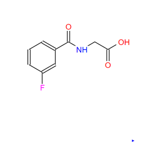 (3-氟苯甲酰氨基)-乙酸,(3-FLUORO-BENZOYLAMINO)-ACETIC ACID