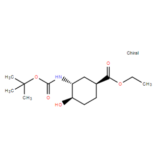 (1S,3R,4R)-3-(叔丁氧羰基氨基)-4-羟基环己烷-1-羧酸乙酯