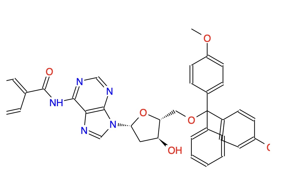 N6-苯甲酰基-5'-O-(4,4'-二甲氧基三苯基)-2'-脱氧腺苷,N6-Benzoyl-5'-O-(4,4'-dimethoxytrityl)-2'-deoxyadenosine