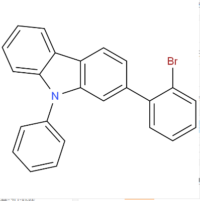 (2-溴苯基)-9-苯基-9H-咔唑,2-(2-BroMophenyl)-9H-phenylcarbazole