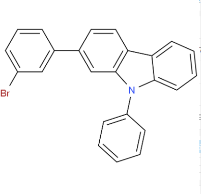 2-(3-溴苯基)-9-苯基咔唑,2-(3-BroMophenyl)-9H-BroMophenylcarbazole