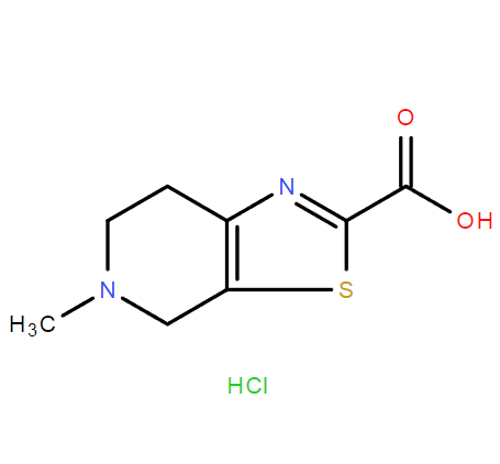 4，5，6，7-四氢-5-甲基-噻吩并[5,4-C]吡啶-2-羧酸·盐酸盐,4,5,6,7-tetrahydro-5-Methyl-Thiazolo[5,4-c]pyridin