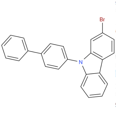 2-溴-9-([1,1'-联苯]-4-基)咔唑,9-([1,1'- biphenyl]-4-yl)-2-broMo-9H-carbazole