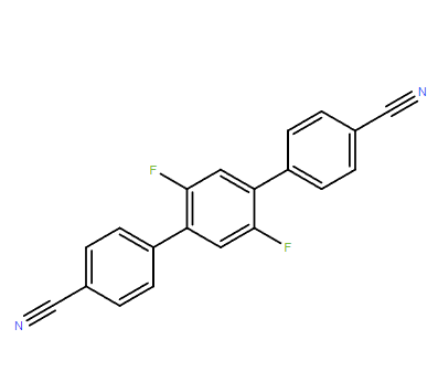 2,5-difluoro-[1,1:4,1"-terphenyl]-4,4"-dicarbonitrile,2,5-difluoro-[1,1:4,1"-terphenyl]-4,4"-dicarbonitrile