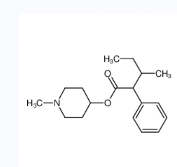 戊哌立特,(1-methylpiperidin-4-yl) 3-methyl-2-phenylpentanoate