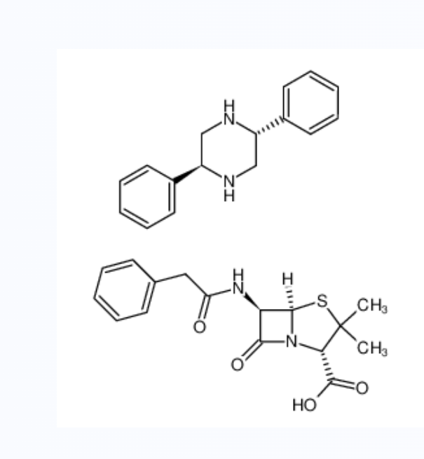 苯拉西林,benzylpenicillin, salt with trans-2,5-diphenyl-piperazine