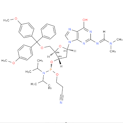 DMF-DG-CE亚磷酰胺单体,DMT-dG(dmf) Phosphoramidite