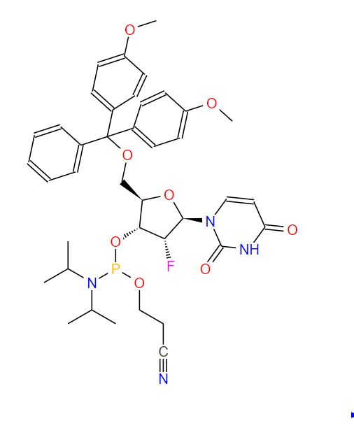 2'-F-dU 亚磷酰胺单体,2'-F-dU Phosphoramidite