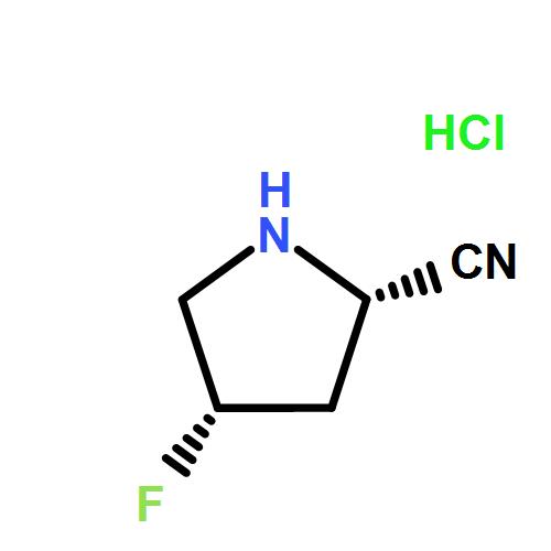 (2S,4S)-4-fluoropyrrolidine-2-carbonitrile hydrochloride