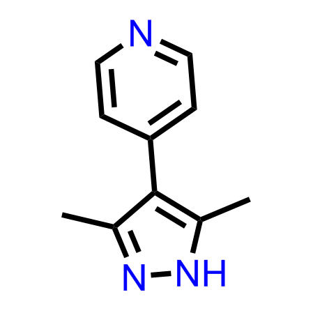 4-(3,5-二甲基-1H-吡唑-4-基)-吡啶,4-(3,5-Dimethyl-1H-pyrazol-4-yl)-pyridine