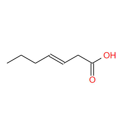 3-庚烯酸,(E)-hept-3-enoic acid