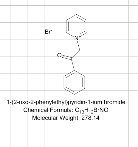 N-苯甲酰甲基溴吡啶,1-Phenacylpyridinium bromide