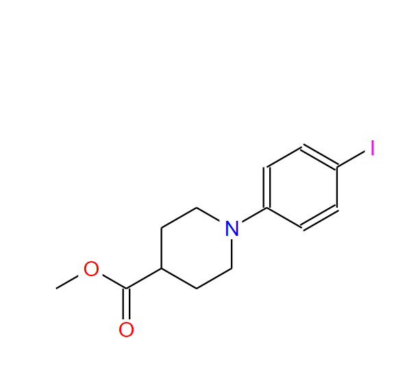 NA,4-Piperidinecarboxylic acid, 1-(4-iodophenyl)-, methyl ester