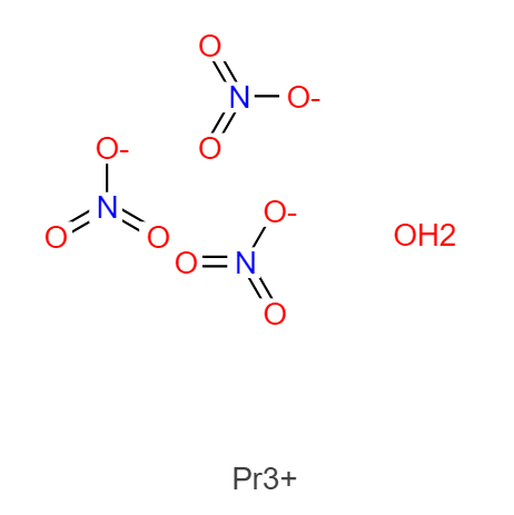 硝酸镨,Nitricacid, praseodymium(3+) salt (3:1)